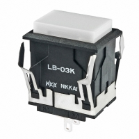 LB03KW01-05-BJ IND PB ILLUM RECT BLACK 5V LAMP