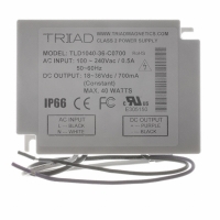 TLD1040-36-C0700 POWER SUPPLY 40W 18-36VDC .700A