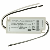 TLD1020-24 POWER SUPPLY 20W 24VDC .830A