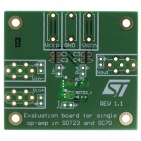 STEVAL-CCA022V1 DEMO BOARD FOR SINGLE OP-AMPS