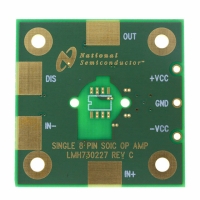LMH730227/NOPB BOARD EVALUATION FOR SOIC PKG