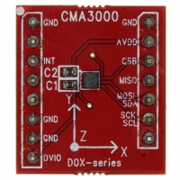 CMA3000-D01 PWB BOARD PWB ACCEL 3-AXIS SPI/I2C