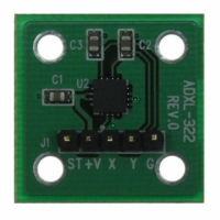 ADXL322EB BOARD EVAL FOR ADXL322