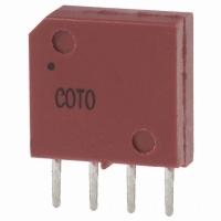 9012-05-10 RELAY REED SPST .5A 5V SIP