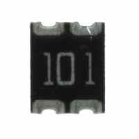 744C043101JPTR RES ARRAY 100 OHM 4TERM 2RES SMD