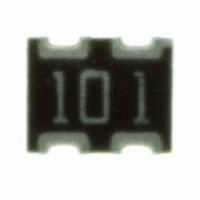 743C043101JPTR RES ARRAY 100 OHM 4TERM 2RES SMD