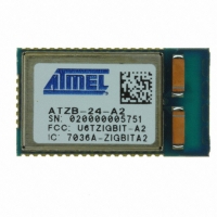 ATZB-24-A2R MOD 802.15.4/ZIGB 2.4GHZ CHIPANT