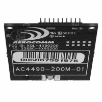 AC4490-200M TXRX 900MHZ 3.3-5.5V TTL 200MW