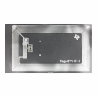 RI-I02-114B-S1 RFID TRANSP RECT IN-LAY 13.56MHZ
