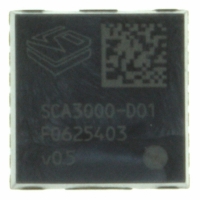 SCA3000-D01 ACCELEROMETER 3-AXIS +/-2G SPI