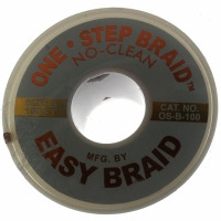 OS-B-100 BRAID NO-CLEAN GOLD .050