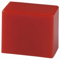 PE RD SWITCH CAP RECTANGLE RED