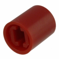 ACC-C17-3 SWITCH CAP 8.5MM RND PLASTIC RED