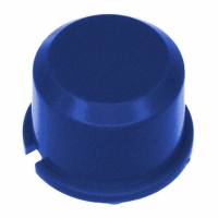 1D00 CAP SWITCH RND BLUE