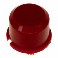1D38 CAP SWITCH RND NOBLE RED