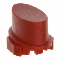 1WP08 CAP OVAL SWITCH RED