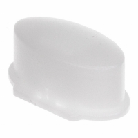 1WD16 CAP OVAL SWITCH FROSTED WHITE