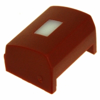 1H086 CAP SWITCH RED/FROSTED WHT LENS