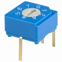 S-8030 SWITCH ROTARY DIP 8-POS TOP