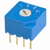 S-2050 SWITCH ROTARY DIP SP4T TOP
