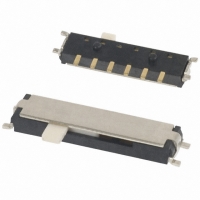 CUS-14TB SWITCH SLIDE SP4T LOW PROF SMD