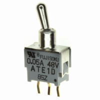ATE1D-2M3-10-Z SWITCH TOGGLE SPDT VERT