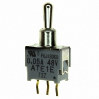 ATE1E-2M3-10-Z SWITCH TOGGLE SPDT VERT