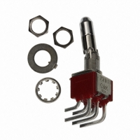 7201K2AQE SWITCH TOGGLE DPDT R/A PC MOUNT