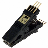 923655-14 14-PIN TEST CLIP GOLD SOIC .15