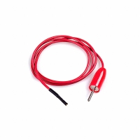 9167-24 RED PATCHCORD SQ SCKT-PIN PLUG RED