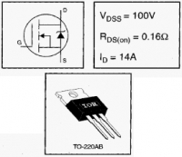 IRF530PBF 