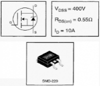 IRF740SPBF 