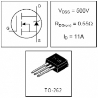 IRFSL11N50A 