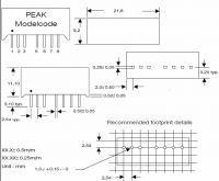 PD10NG-1224E2:1 Dc/dc   2 ,  sip-8, ...