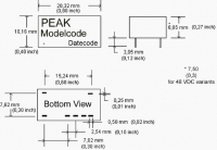 P10MU-2405E Dc/dc   2 ,  dil-14,...