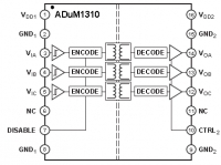 ADUM1310BRWZ  (3+0)  ...