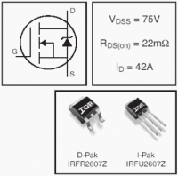 IRFU2607Z 