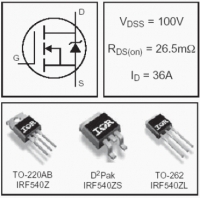 IRF540ZS 
