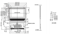 LCD-128X064A    12864  tab ...