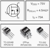 IRF2907ZL 