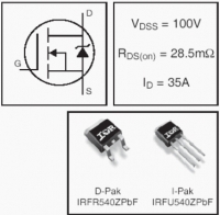 IRFU540Z 