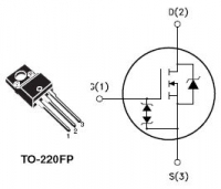 STF4NK50ZD 