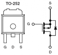 SUD50P10-43L 