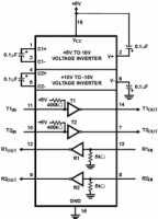 HIN232AC 5- / rs-232...