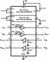 HIN232EC 5- / rs-232 ...