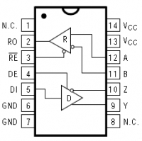 MAX3491 3.3-  rs-485/rs-422 ...