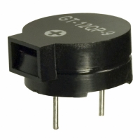 GT-12QP-9 BUZZER 2.73KHZ 1-2V EXT DRV PCB