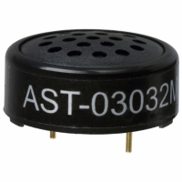 AST-03032MR-R SPEAKER 32OHM .1W 81DB 30MM PCMT