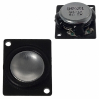 CMS0201KFL-1X SPEAKER 8 OHMS 2W 20X16MM