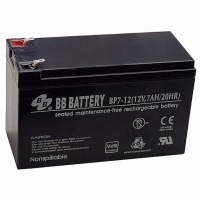 BP7-12-T1 BATTERY SEALED LEAD ACID 12V 7AH